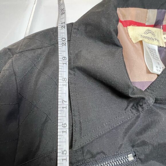 Women’s Zoompy Jackets & Coats | Black Jacket | Color: Black/Tan size Medium - Picture 8 of 8